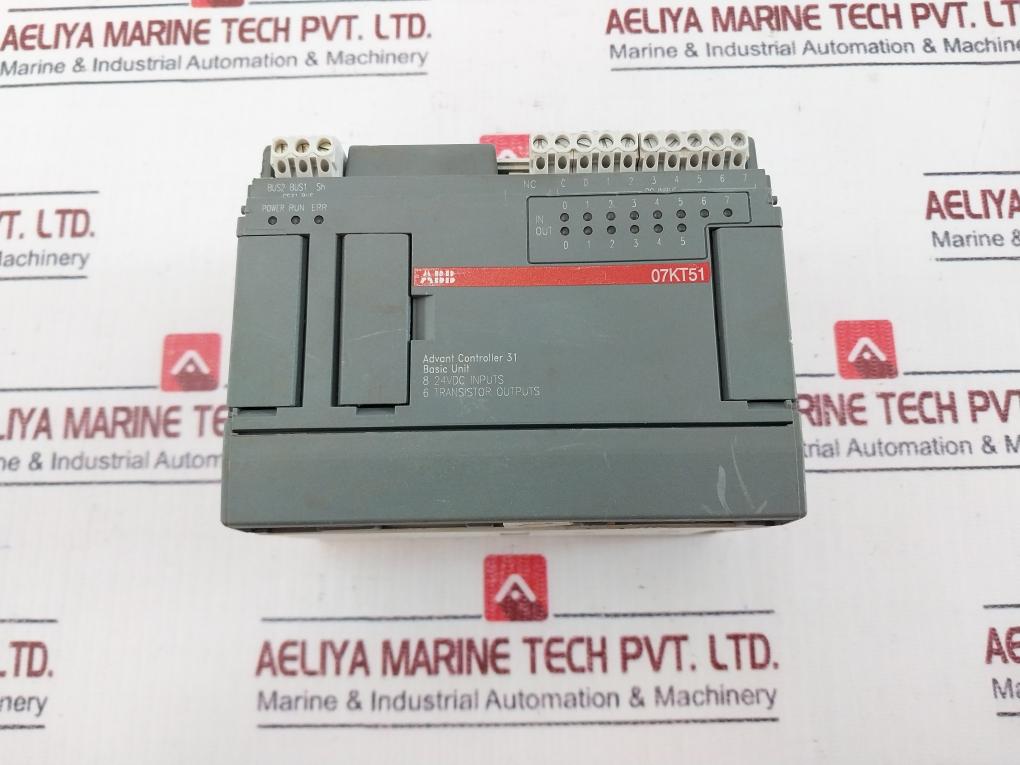 Abb 07Kt51-u3.6 Advant Controller 31 Basic Unit 1Sbp260012R1001 24Vdc 4A