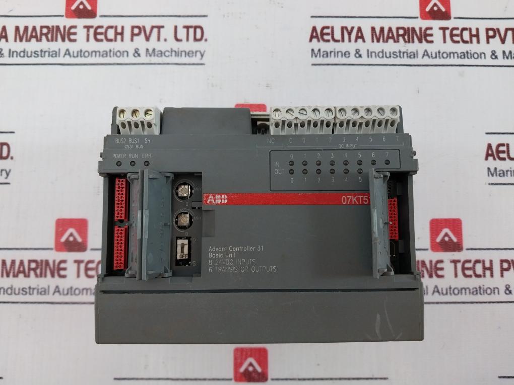 Abb 07Kt51-u3.6 Advant Controller 31 Basic Unit 1Sbp260012R1001 24Vdc 4A