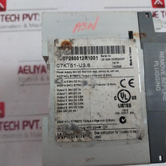 Abb 07kt51-u3.6 Unit Advant Control 1sbp260012r1001 24vdc 5ma