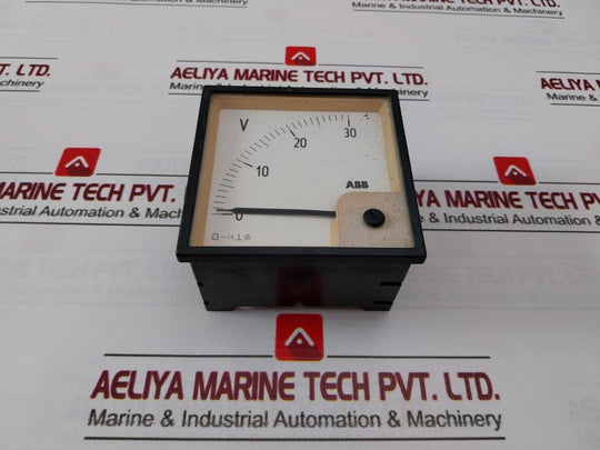Abb 0 To 30 V Analog Voltmeter