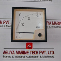 Abb 0 To 30 V Analog Voltmeter