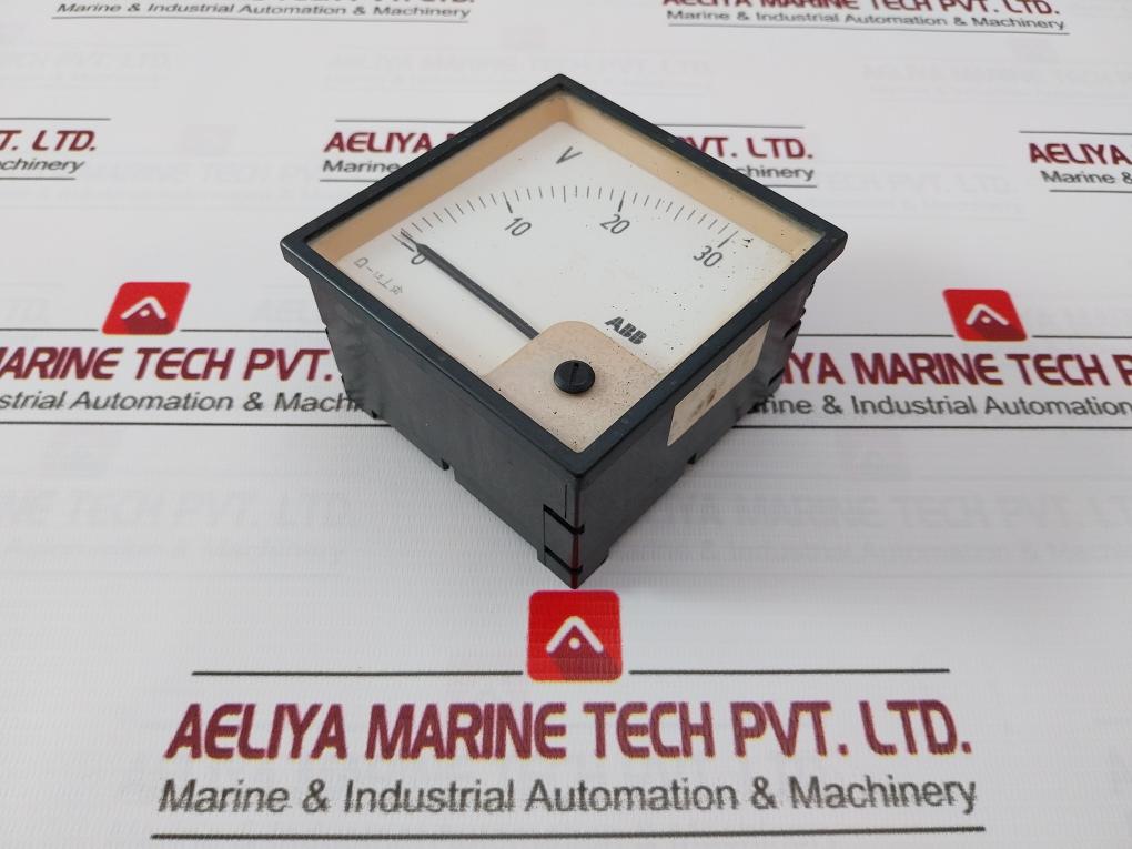 Abb 0 To 30 V Analog Voltmeter