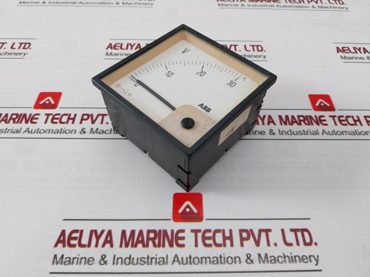 Abb 0 To 30 V Analog Voltmeter
