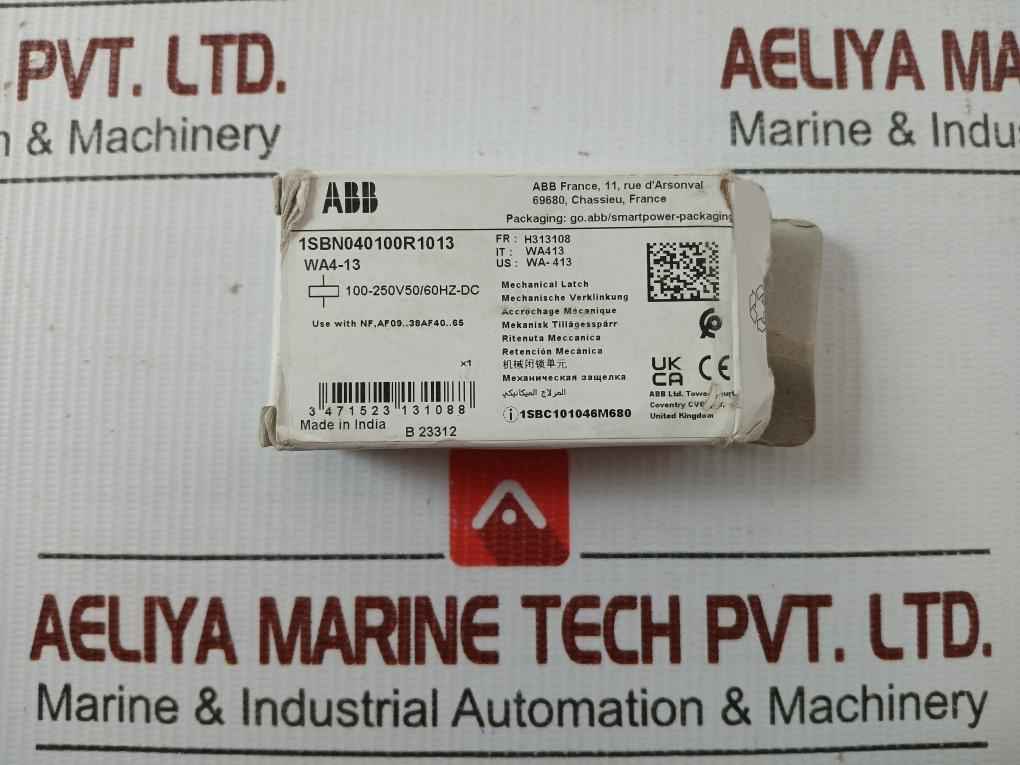 Abb 100-250V 50/60Hz-dc Mechanical Latching Unit Wa4-13
