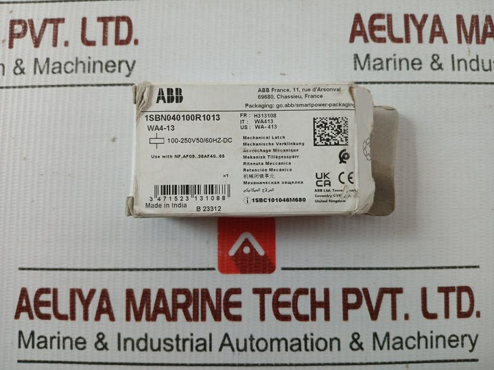 Abb 100-250V 50/60Hz-dc Mechanical Latching Unit Wa4-13