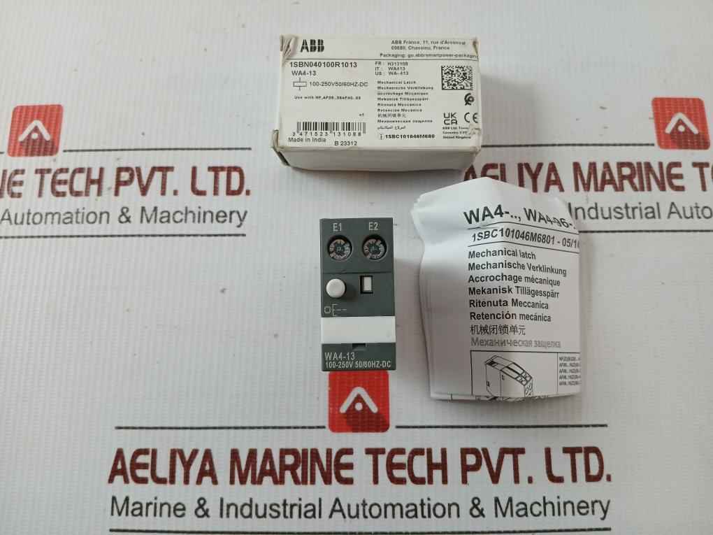 Abb 100-250V 50/60Hz-dc Mechanical Latching Unit Wa4-13