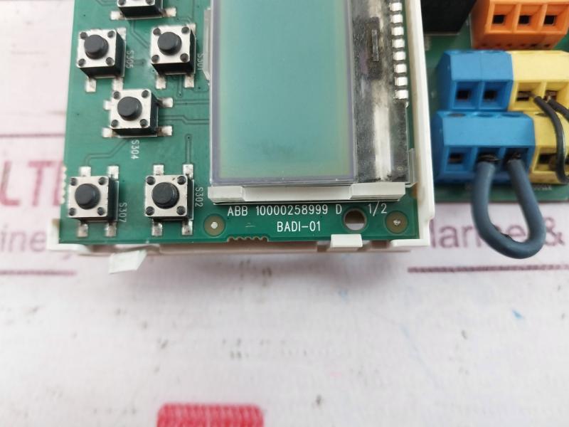 Abb 10000299897 G 1/6 Pcb Card 10000258999 D 1/2 3Axd5000 94V-0