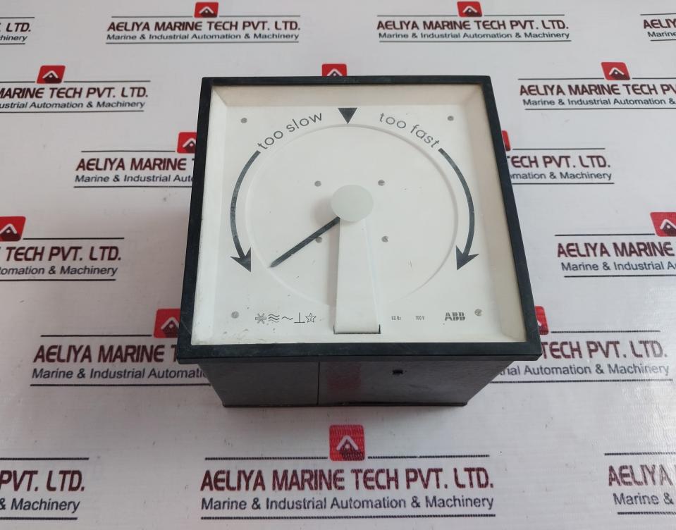 ABB 100v 60hz RPM Meter