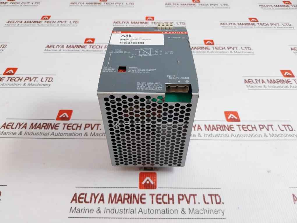 Abb 110-120V 48-63Hz Switch Mode Power Supply Cp-s 24/10.0