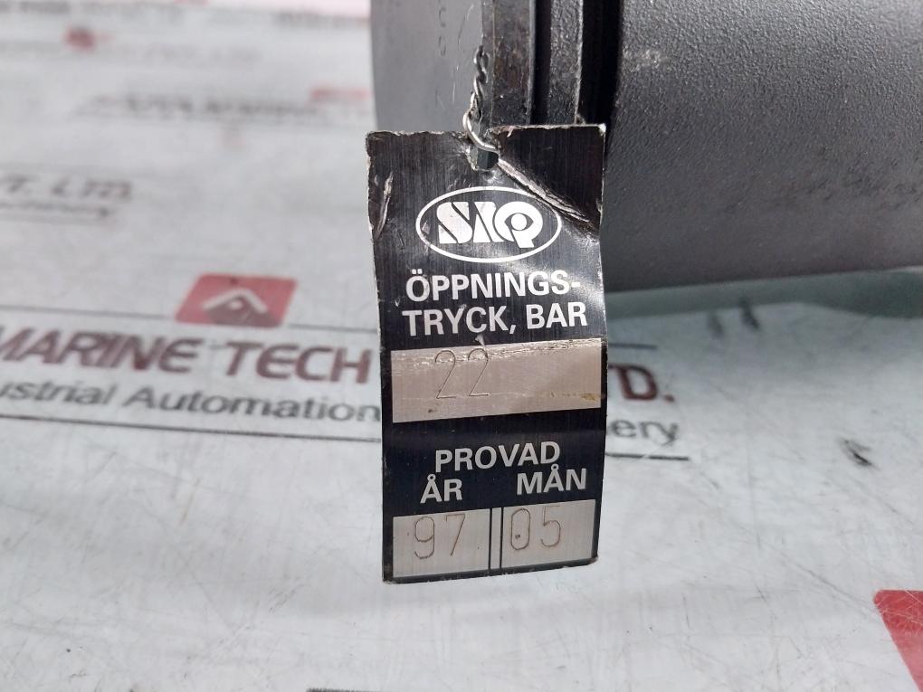 Abb 1911 000-d Safety Valve, 2.2 Mpa, 22 Bar Opening Pressure