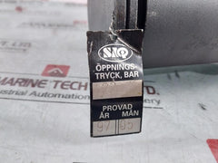 Abb 1911 000-d Safety Valve, 2.2 Mpa, 22 Bar Opening Pressure