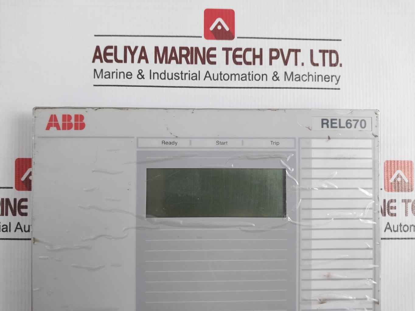 Abb 1Mrk000008-hb Bay Control Unit 1/2Lqfb Rev.R.I0 Rel670 (Front Panel Only)