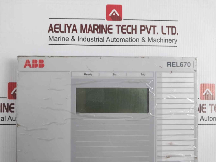 Abb 1Mrk000008-hb Bay Control Unit 1/2Lqfb Rev.R.I0 Rel670 (Front Panel Only)