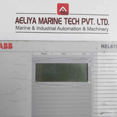 Abb 1Mrk000008-hb Bay Control Unit 1/2Lqfb Rev.R.I0 Rel670 (Front Panel Only)