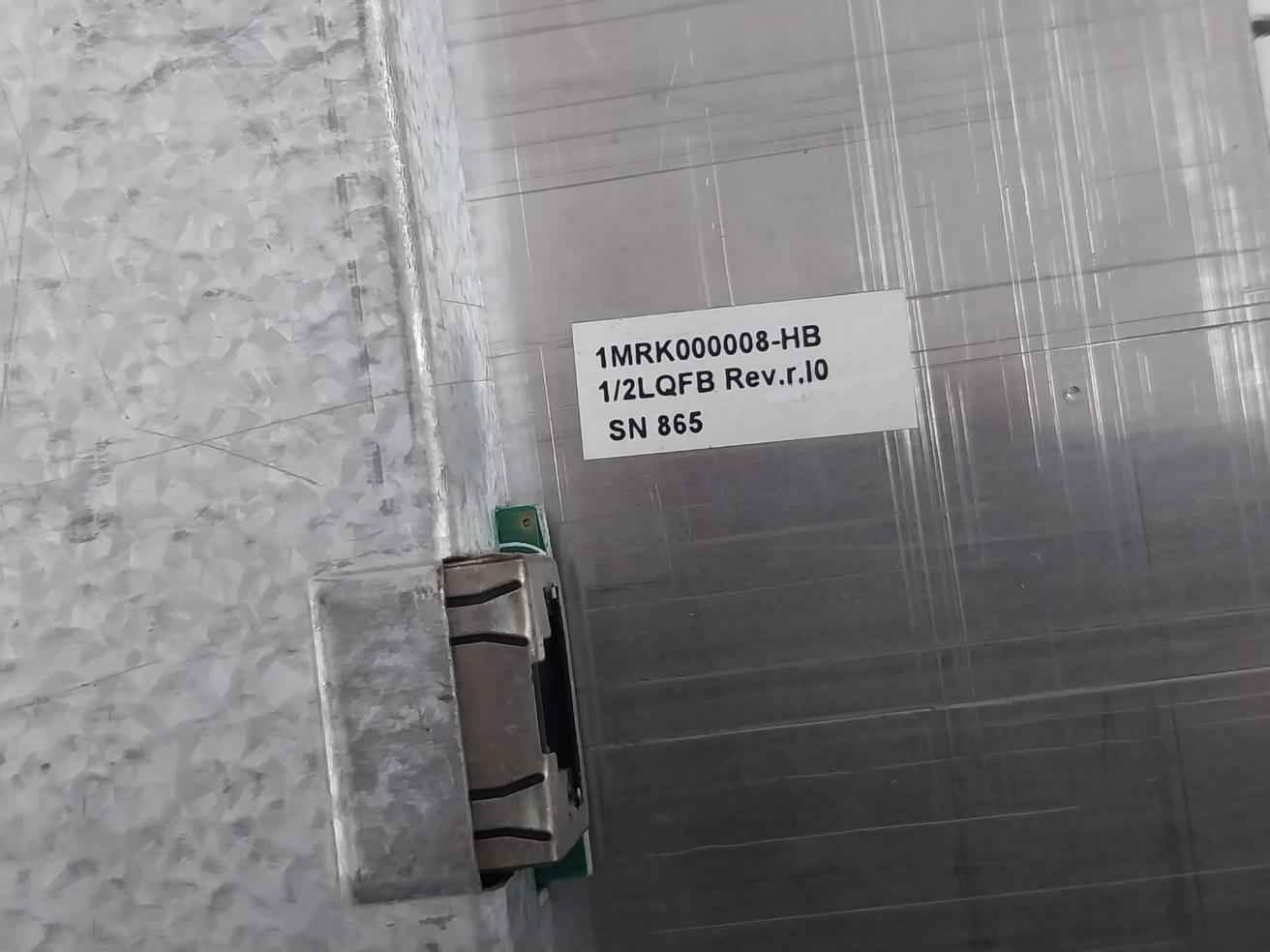 Abb 1Mrk000008-hb Bay Control Unit 1/2Lqfb Rev.R.I0 Rel670 (Front Panel Only)