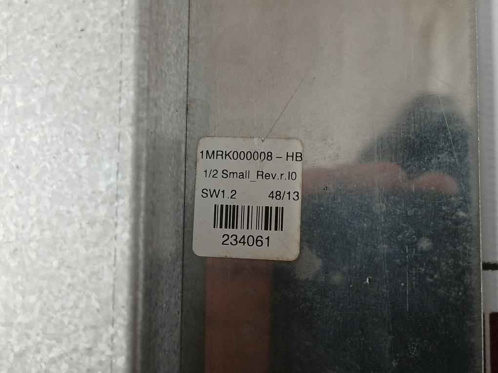 Abb 1Mrk000008-hb Bay Control Unit Sw 1.2 (Front Panel Only)