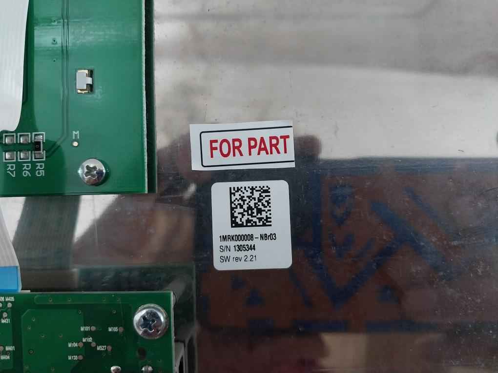 Abb 1Mrk000008-nbr03 Display Hmi-ied670 [D] Sw Rev 2.21 94V-0 (Not Working)