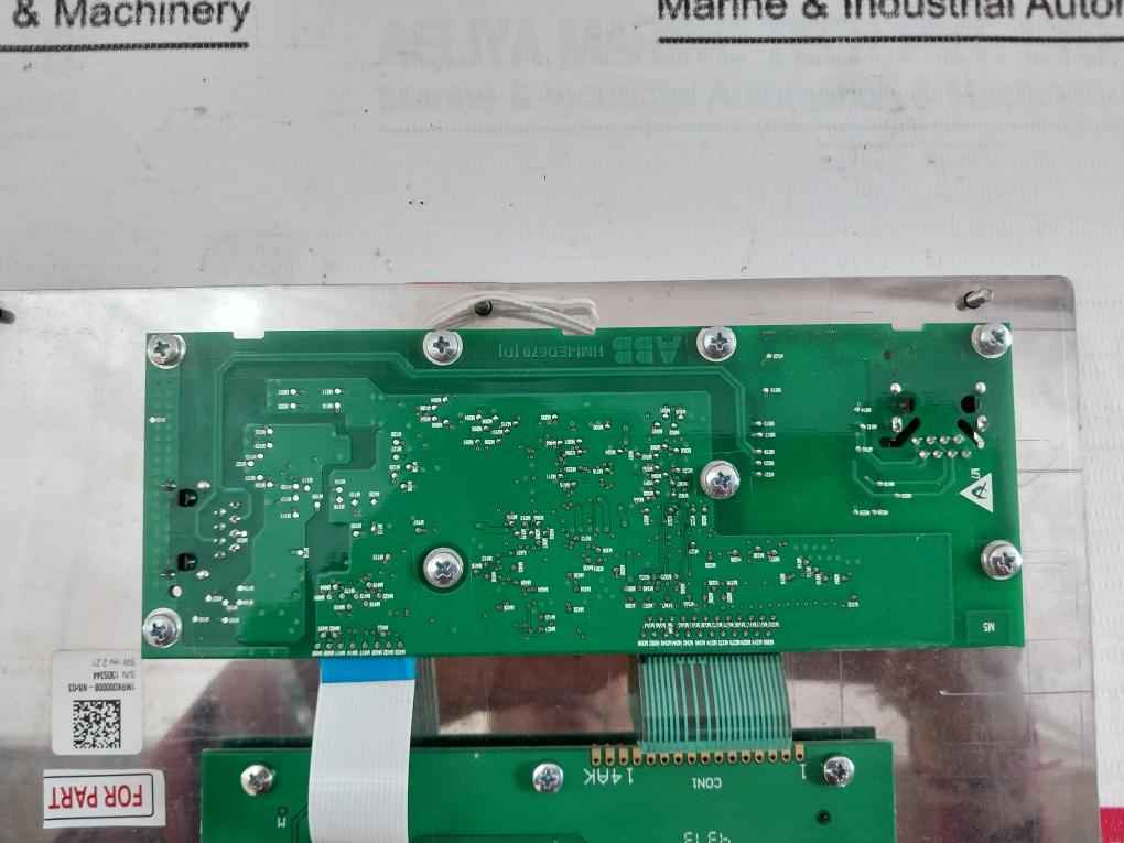 Abb 1Mrk000008-nbr03 Display Hmi-ied670 [D] Sw Rev 2.21 94V-0 (Not Working)