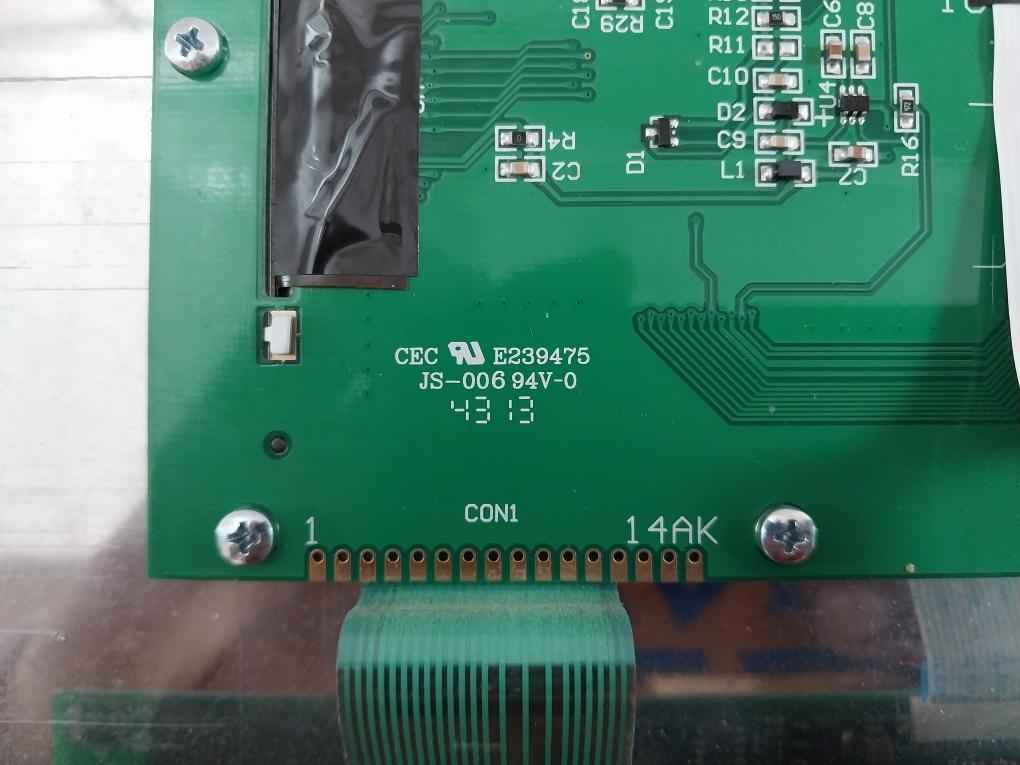 Abb 1Mrk000008-nbr03 Display Hmi-ied670 [D] Sw Rev 2.21 94V-0 (Not Working)