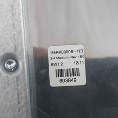 Abb 1Mrk00008-nb Bay Control Unit Sw1.2 3/4 Medium Rev.R.B0 (Front Panel Only)