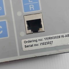 Abb 1Mrk002816-ab Bay Control Unit 1Mrk00008-hb Sw1.2 (Front Panel Only)