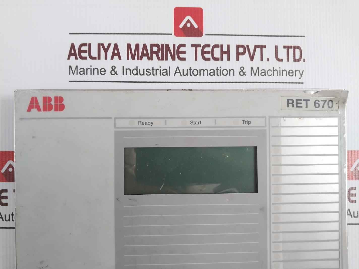 Abb 1Mrk002816-ab Bay Control Unit 1Mrk00008-hb Sw1.2 (Front Panel Only)