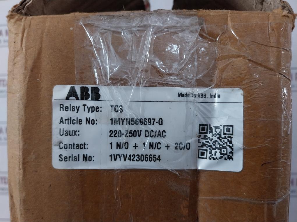 Abb 1Myn569697-g Trip Circuit Supervision Relay K95 220-250V Dc/Ac