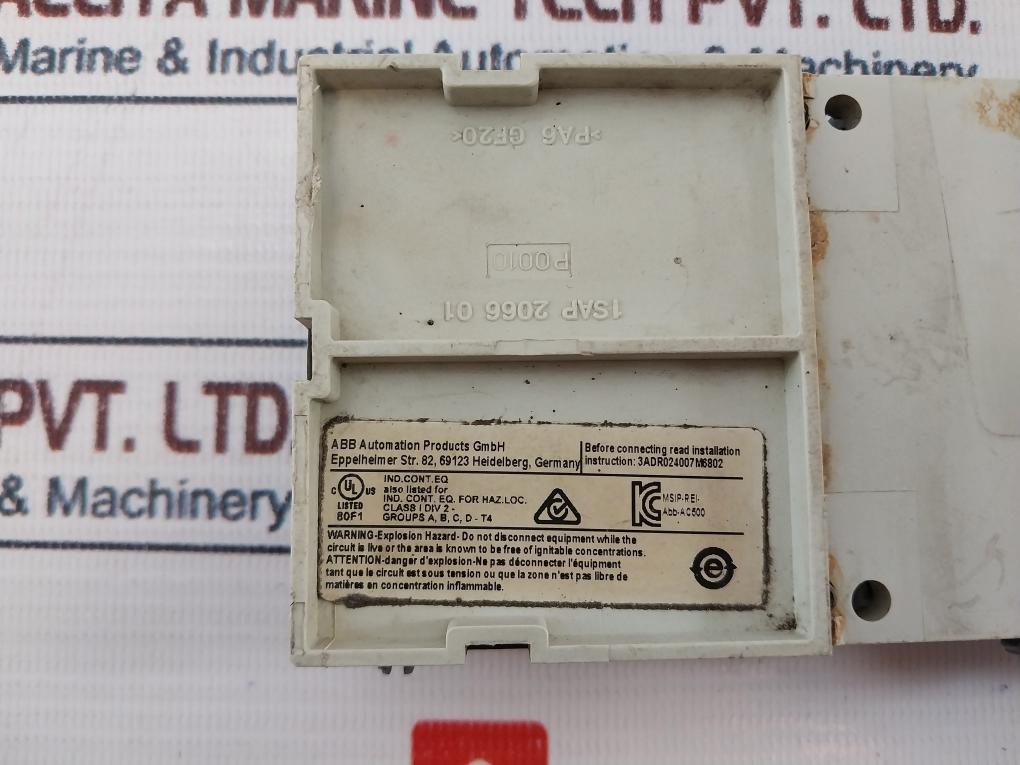 Abb 1Sap217200R0001 I/O Terminal Unit Msip-rei-abb-ac500