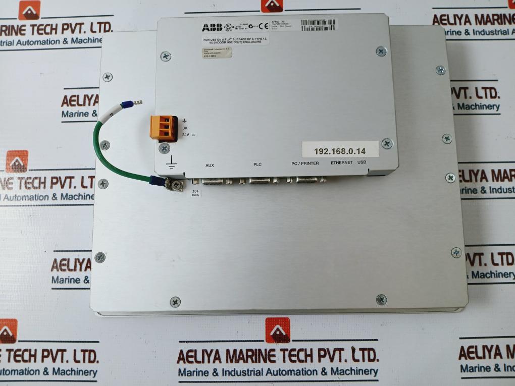 ABB 1SAP550100R0001 Control Panel CP650 A0 24V 1.00A Class 2 – Aeliya ...