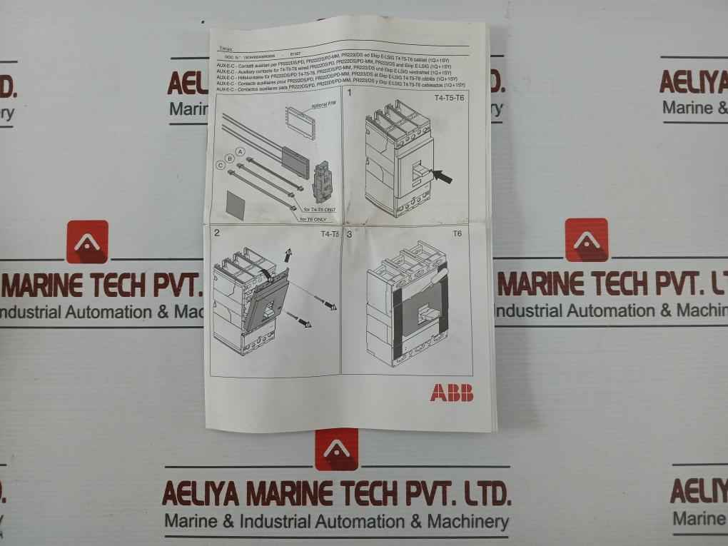 Abb 1Sd A064161 R1 Accessories For Moulded Case Circuit Breaker