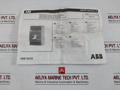 Plug-in Circuit Breaker 1Sda003252R1 Abb 3A 400Vac