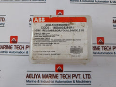 Abb 1Sda038286R1 Shunt Opening Release Supply Voltage 24V