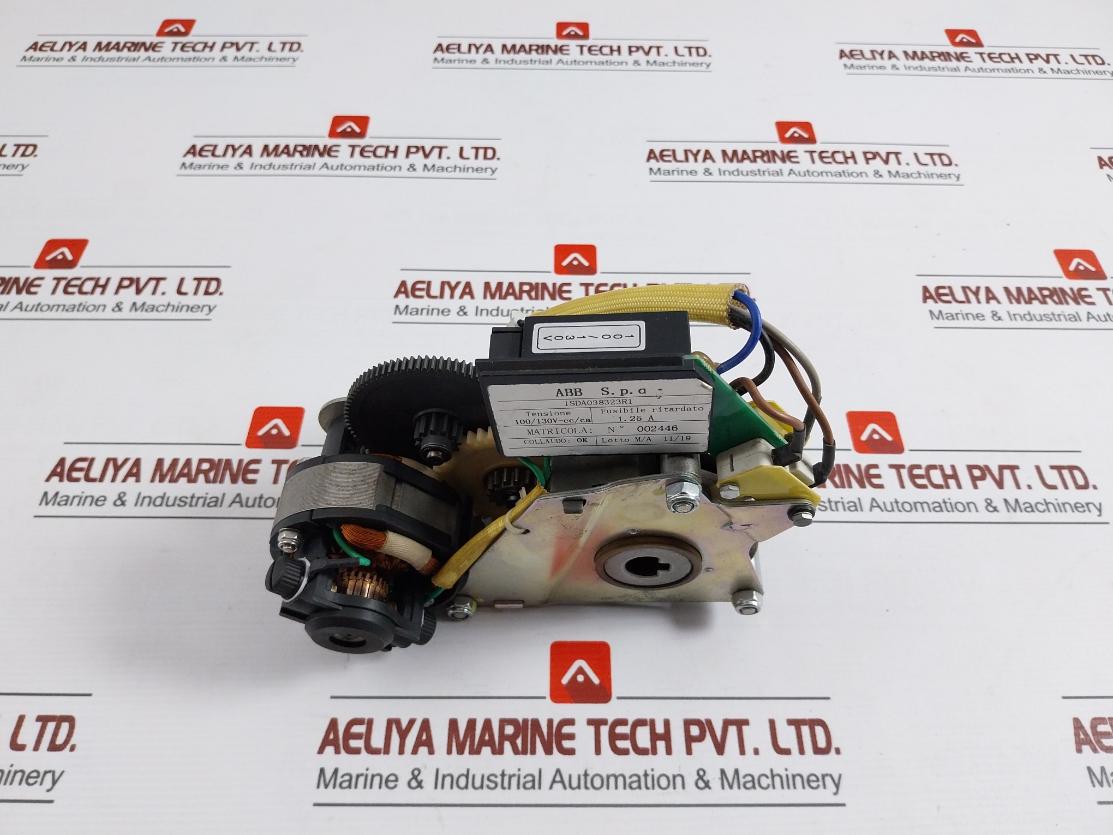 Abb 1Sda038323R1 Geared Motor Device 100/130V E1/6-tb 1.25A