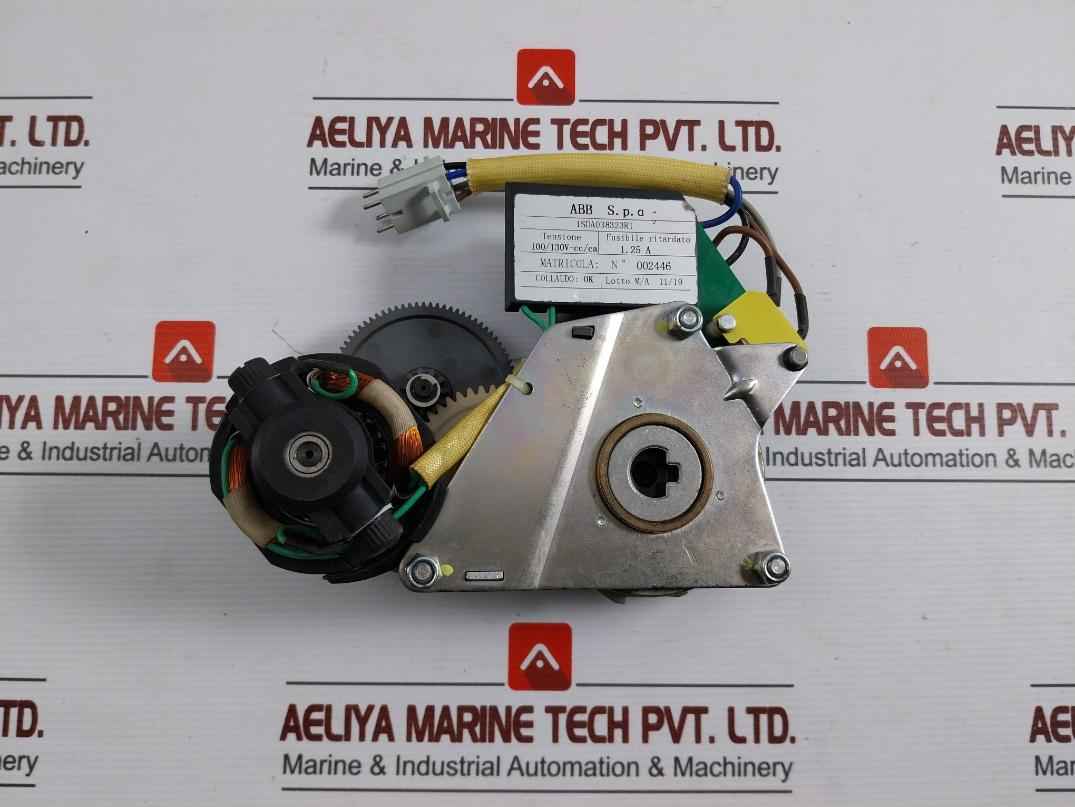 Abb 1Sda038323R1 Geared Motor Device 100/130V E1/6-tb 1.25A