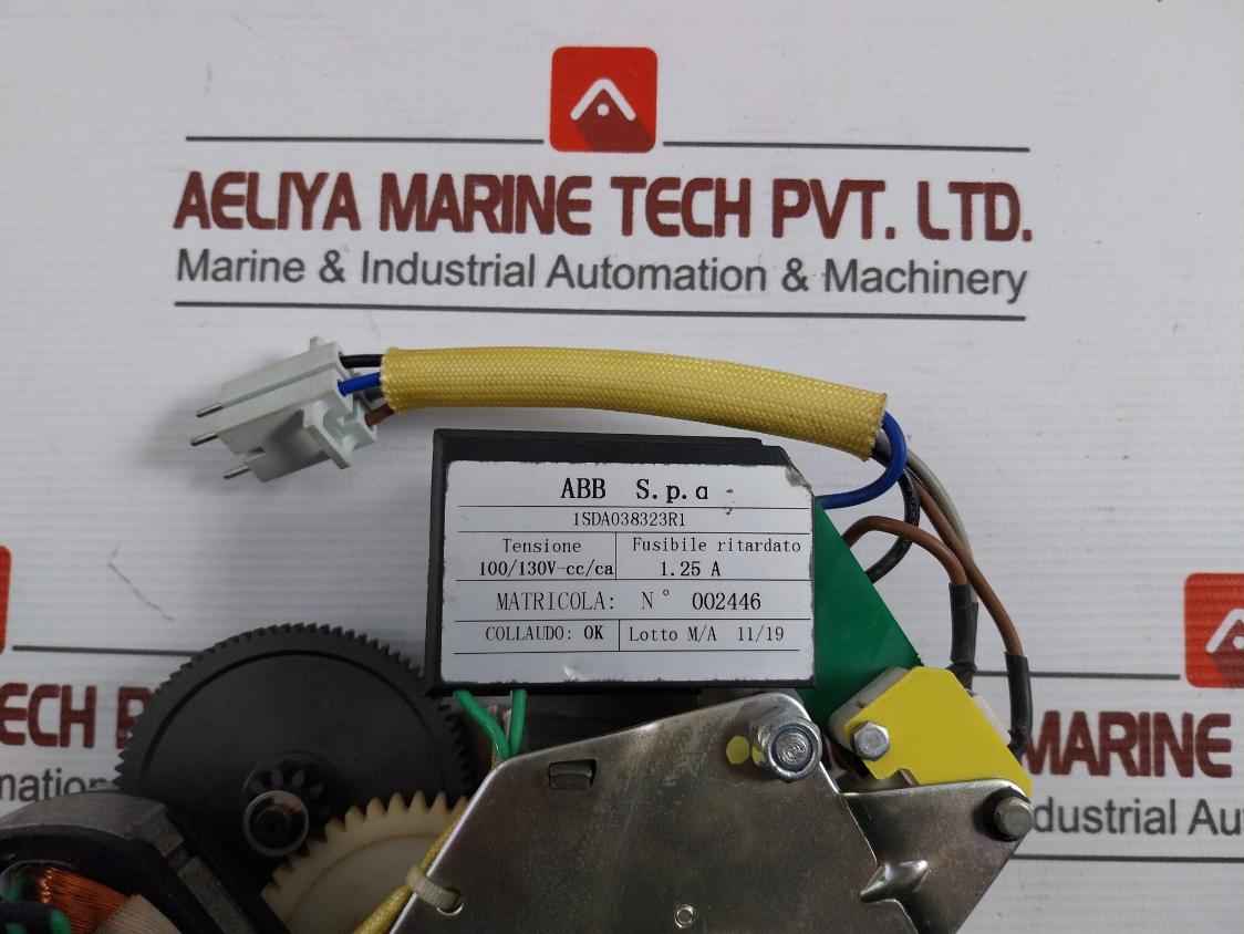 Abb 1Sda038323R1 Geared Motor Device 100/130V E1/6-tb 1.25A