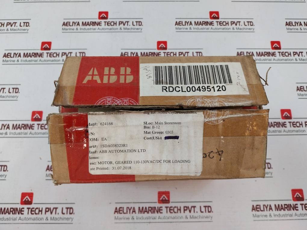 Abb 1Sda038323R1 Geared Motor Device 110-130V
