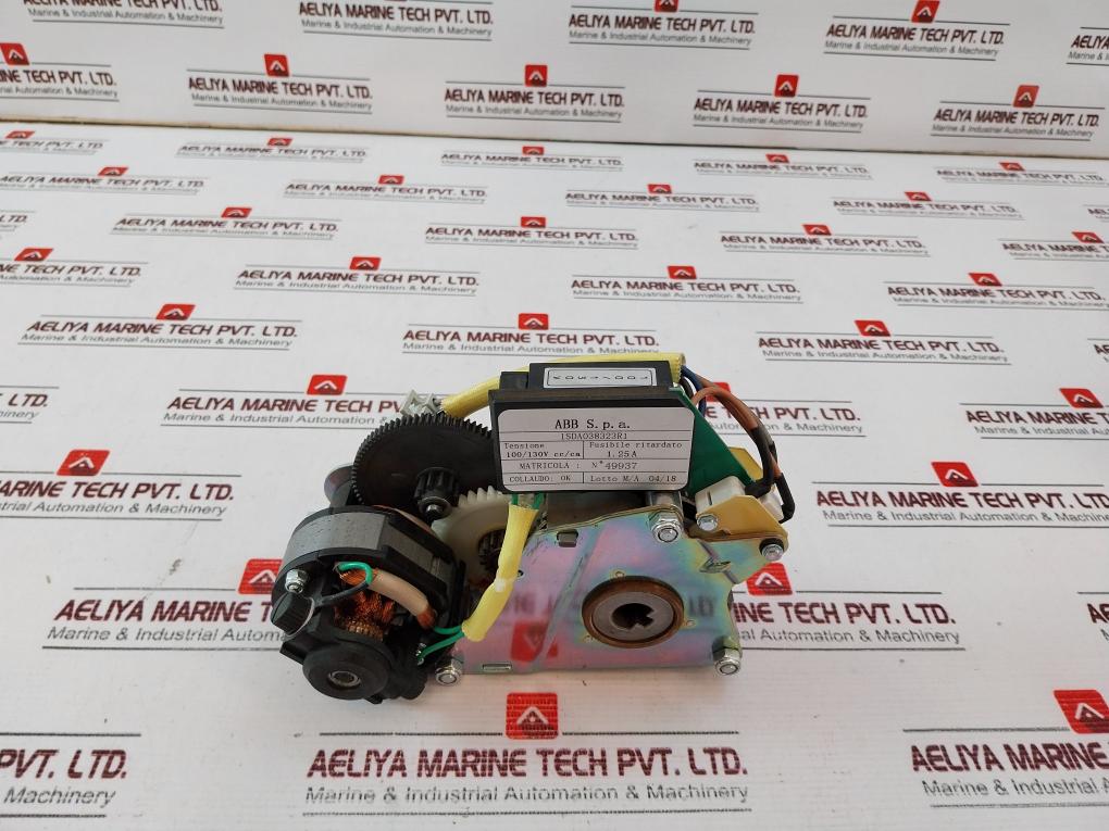 Abb 1Sda038323R1 Geared Motor Device 110-130V