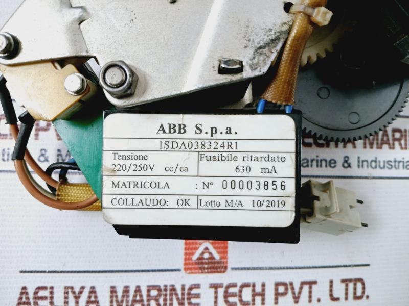 Abb 1Sda038324R1 Geared Motor Device 220/250V Cc/Ca/Dc/Ac 630 Ma