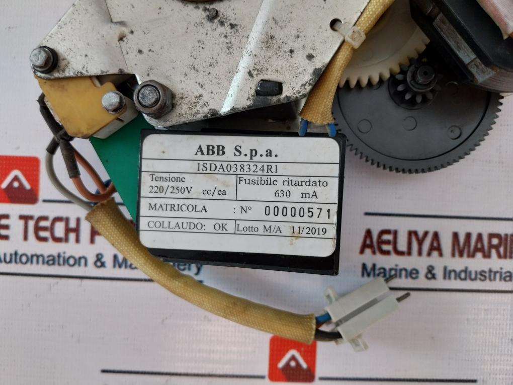 Abb 1Sda038324R1 Geared Motor Device 630 Ma