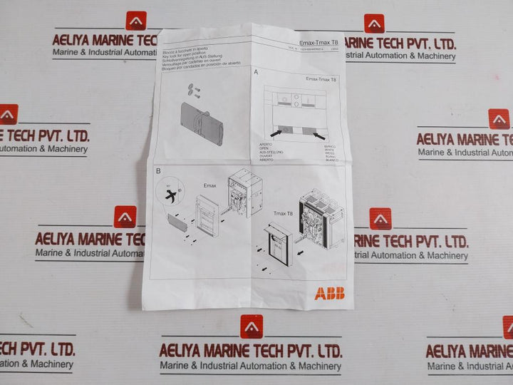 Abb 1Sda038351R1 Padlock Device In Open Position