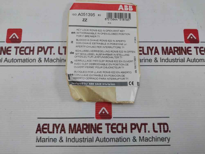 Abb 1Sda051395R1 Accessories For Moulded Case Circuit Breaker