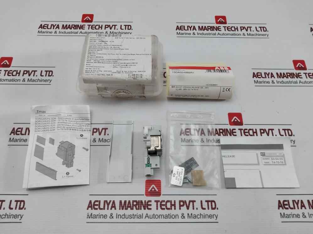 Abb 1Sda054866R1 Shunt Opening Release Trip 50...60Hz