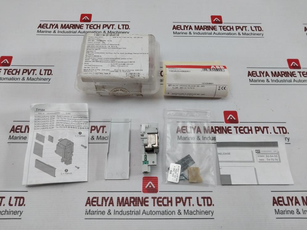 Abb 1Sda054866R1 Shunt Opening Release Trip 50...60Hz