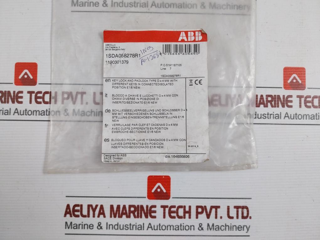 Abb 1Sda058278R1 Isolated Position Set Rb9919-b2130