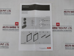 Abb 1Sda073865R1 Door Flange For Withdrawable Circuit Breaker Ip30-e2.2-e6.2