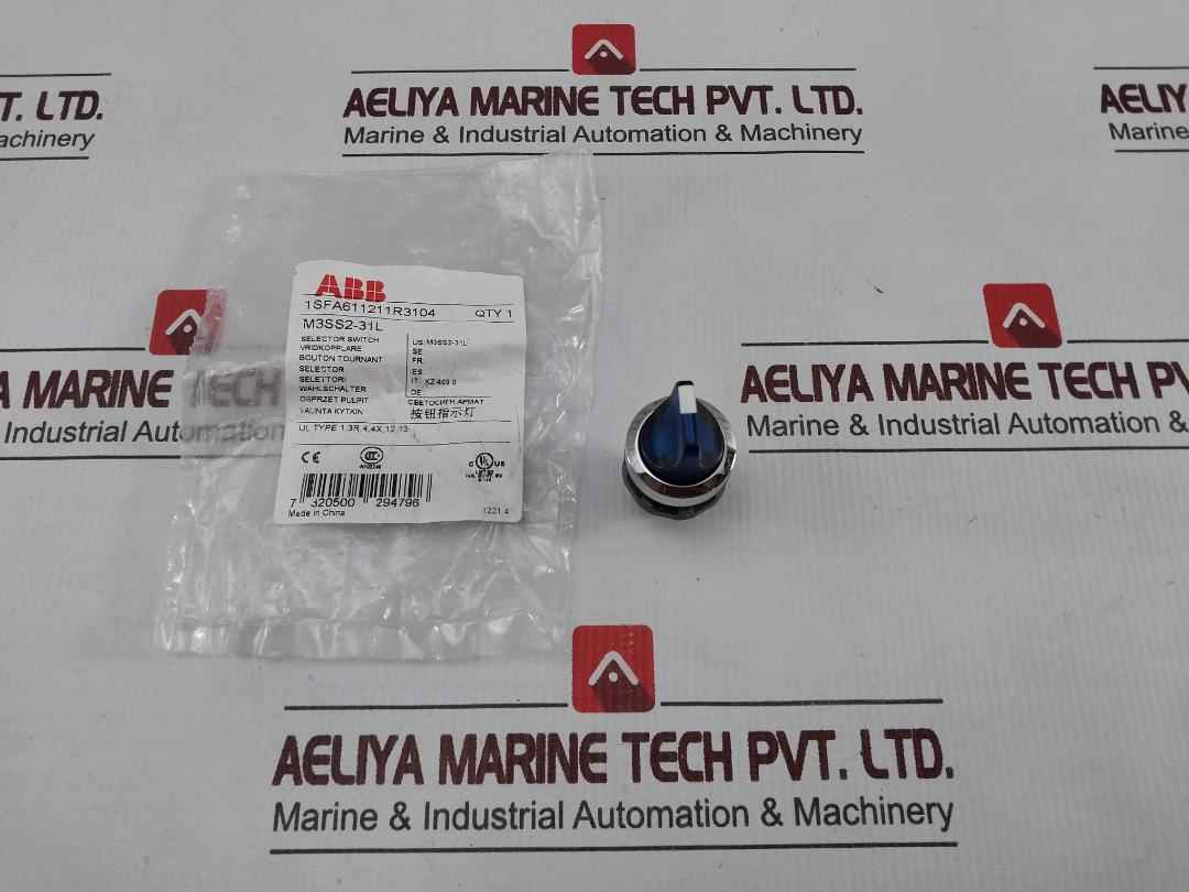 Abb 1Sfa611211R3104 Selector Switch M3Ss2-31L
