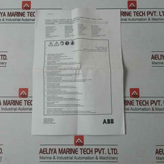 Abb 1Sfc101357M6801 Main Conduct Kit 100-250V 50/60Hz Rev G