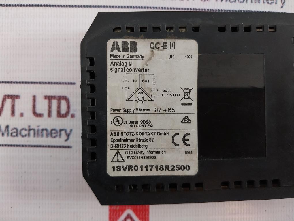 ABB 1SVR011718R2500 Analog I/I Signal Converter 4…20 mA