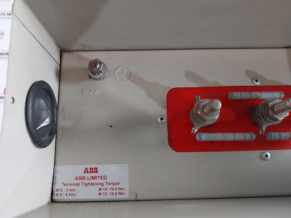 Abb 1hyc414000-080 Power Capacitor (75 Kvar, Clmd 63)