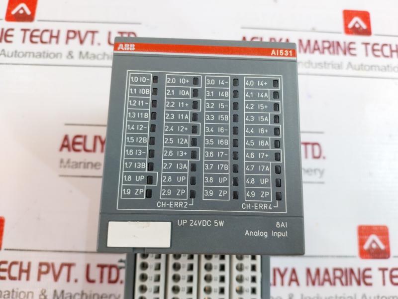 Abb 1sap250600r0001 Analog Input Module Ai531 D0 Plc Processor Module